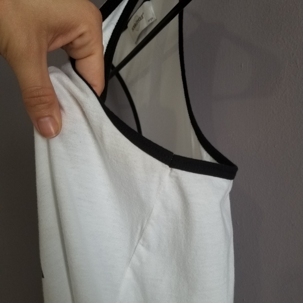 Soul Cyle Racerback Graphic Ringer Tank Top - Picture 6 of 6